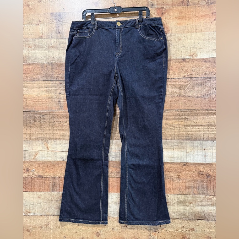 Lane Bryant Bootcut Genius Fit Slimming Jeans Size 18R